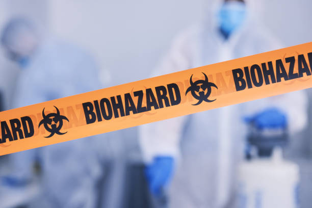 Professional Blood Cleanup technician working in Franklin Lakes, NJ